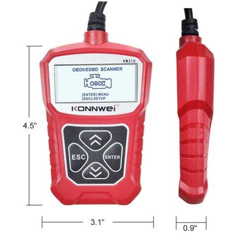 KW310 OBD2 Automotive Diagnostic Scanner Tool-NG-139