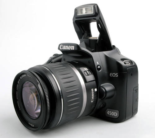 Canon EOS 450D - like new - With 2x Batt + Tvl Charger