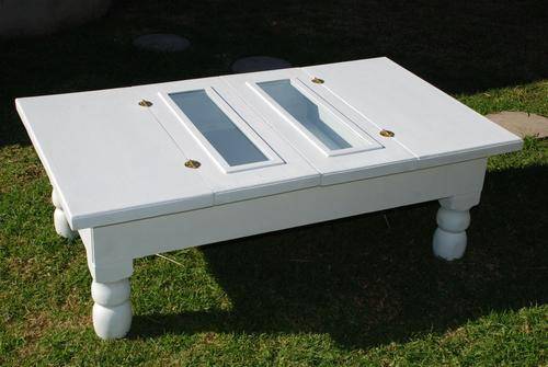 Blank chess table / Display table - mosaic / decopage / paint tech