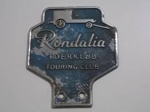 Rondalia Toerklub / Touring club badge