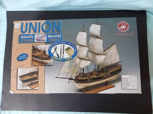 Union Wooden Brigantine Construction Kit