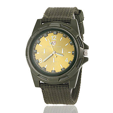 Men's Army Style Fabric Band Green