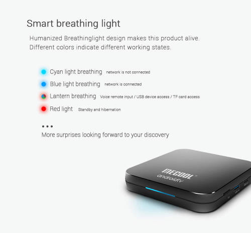 Google Certified Android TV Box, MeCool KM9Pro, 4/32GB, 4K UHD Android 9, 4x core CPU,