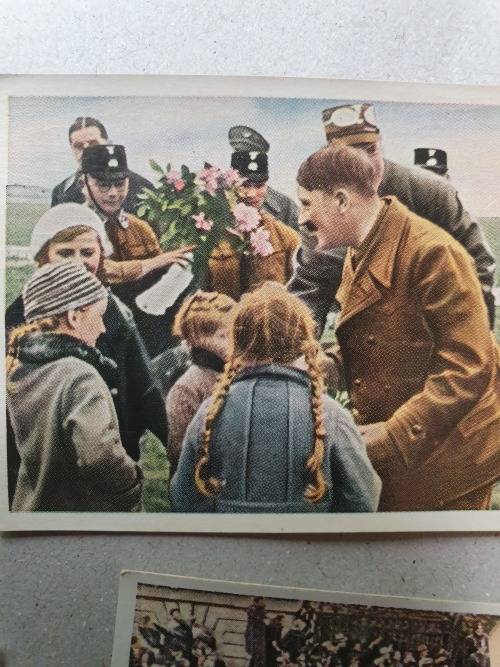 Nazi Party miniature collector`s cards - 80 items