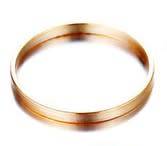 Wedding band Gold plated
