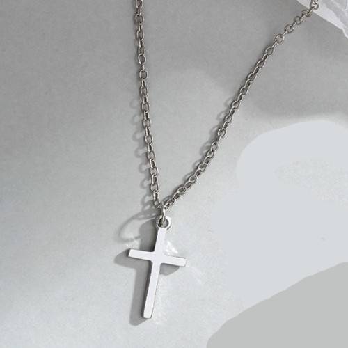 Gorgeous Tibetan silver cross and chain
