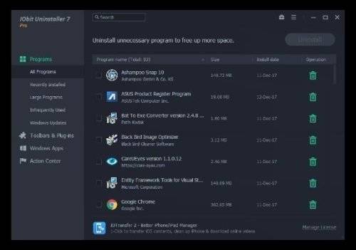 IObit Uninstaller 10 PRO 6 Months 3 Dev