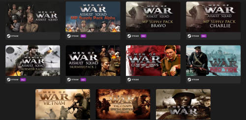 Men of War Collection Bundle steam games