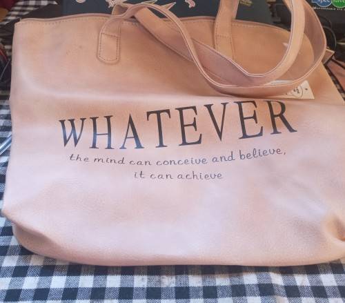 Stunning light pink Handbag - inspirational.