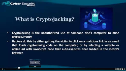 Cyber Security Advanced Training Course** LATE ENTRY**