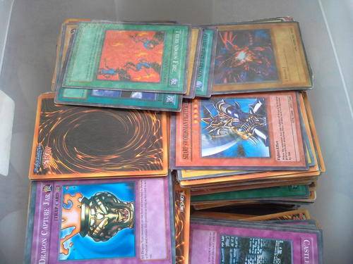 Hundreds of Konami Trading cards