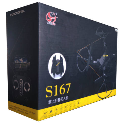 Christmas gift dinky toys Foldable Smart Drone RC Quadcopter with 720P Wifi HD Camera Live Video