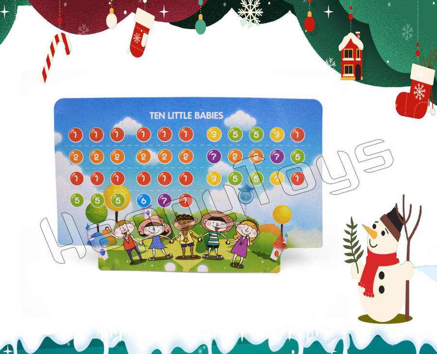 Christmas gifts Baby's voice perception fruit recognition Educational toys for children