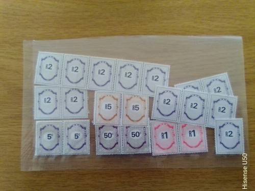 revenue and postage due stamps