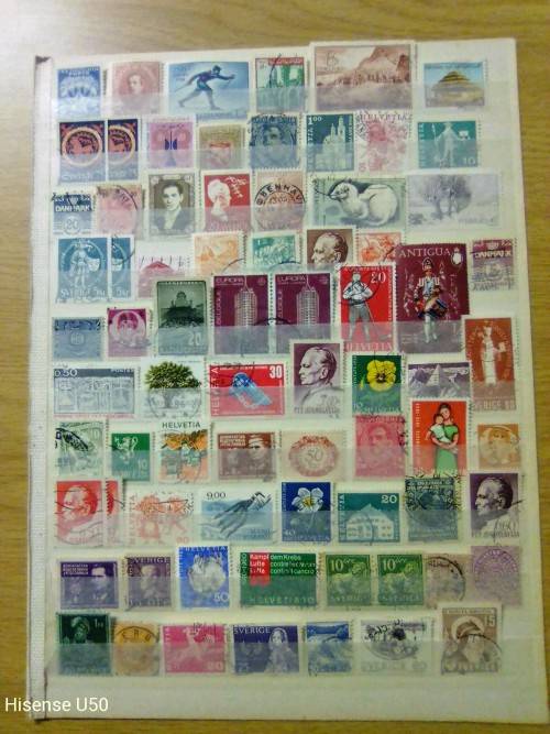 stamps mixed world