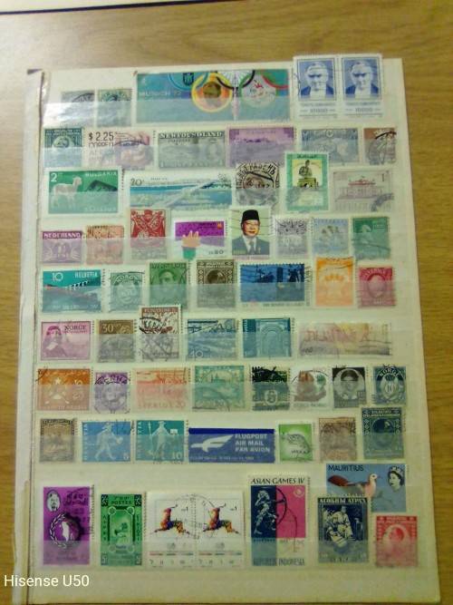 stamps mixed world