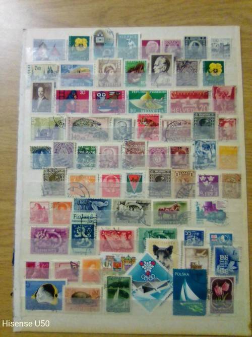 stamps mixed world