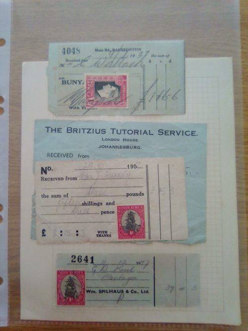 MINI SHEETS AND RECEIPTS