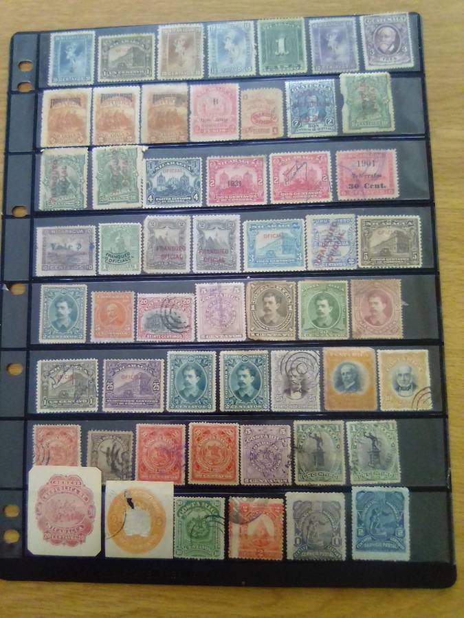 stamps central and south america