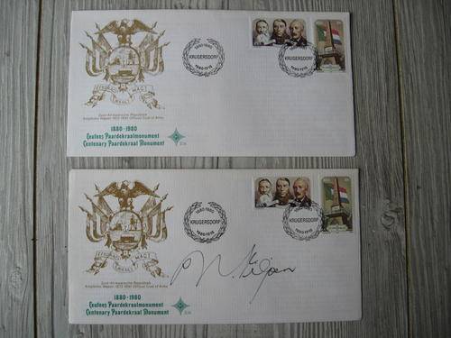 2x  1980 Centenary FDC  1 signed view my other items for more Bargains