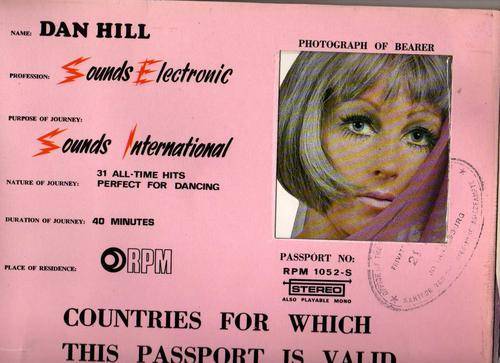 DAN HILL - SOUNDS INTERNATIONAL - LP