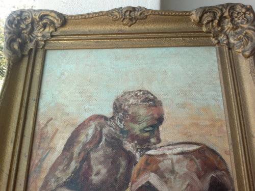 STUNNING FRAMED ANTIQUE PAINTING,NEEDS A CLEANING