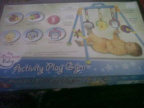 NICE ACTIVITY GYM FOR BABY S,GREAT CONDITION IN BOX,FREE SHIPPING