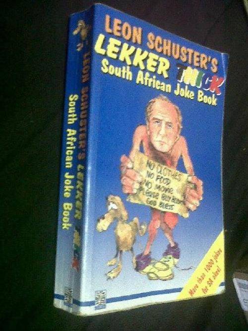 LEON SCHUSTERS LEKKER THICK JOKE BOOK