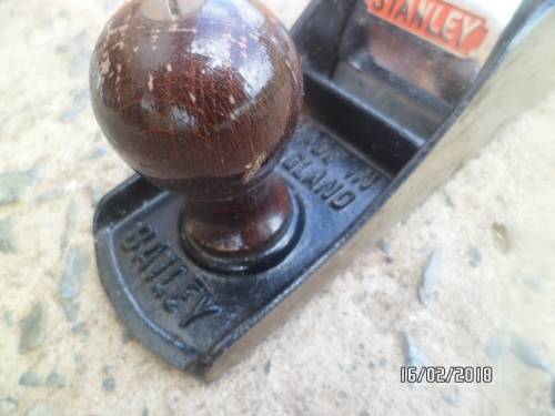 STanley bailey S.W.number 5 plane in original box with manuel