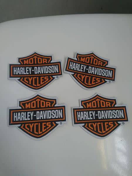 Original Motor Harley Davidson Cycles Embroidered Patches R120 each