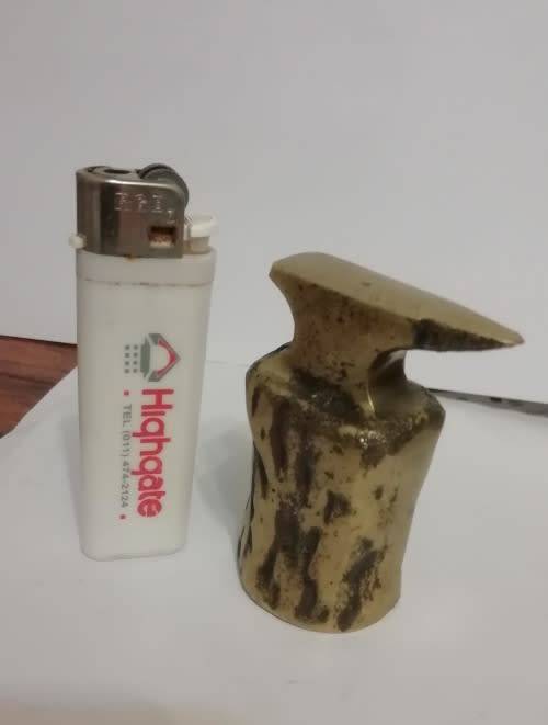 MINIATURE ANVIL MADE OF BRASS