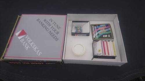 Noot vir Noot bord speeletjie uitgegee deur Volkskas bank