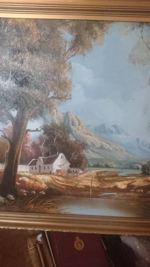 Lovely P.Wise framed oil on board,signed bottom right  A LISTED ARTIST 49cm x 59cm