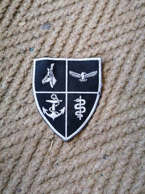Military sport patch