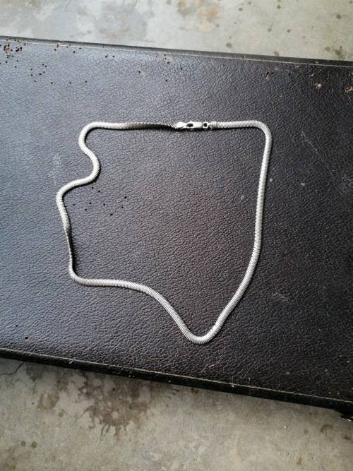 925 Italy sterling silver necklase