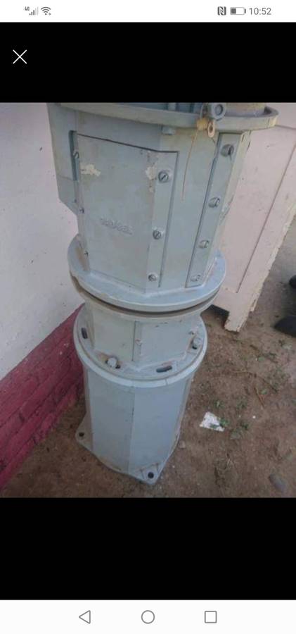 RARE A BIG VERY HEAVY BOAT COMPASS binnacle.SELF COLLECT ROBERTSON.LIGHT NOT TESTED