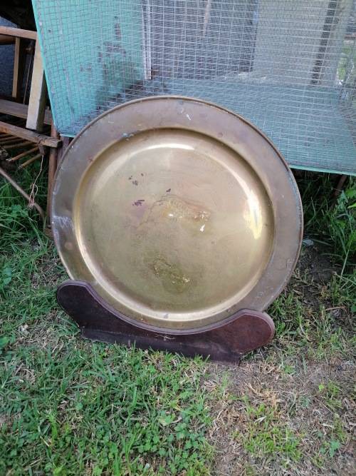 Groot brass voortrekker monument bord