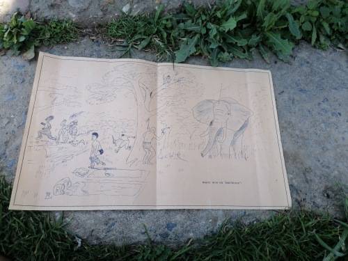 Rhodesian BSA Police Anti-Terrorist Unit poster - Nights with the Nineteenth, autographed (Rhodesia)