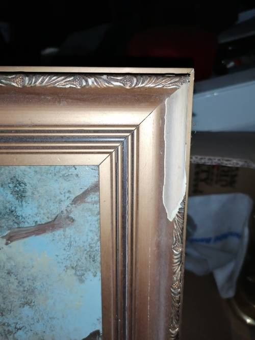 Lovely P.Wise framed oil on board,signed bottom right  A LISTED ARTIST 49cm x 59cm