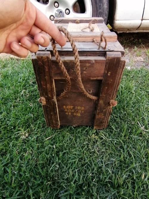 Cool wooden ammo box