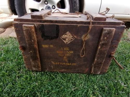 Cool wooden ammo box