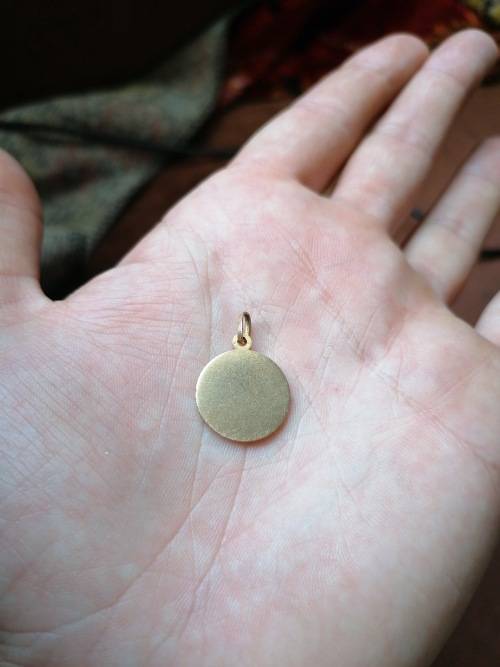 st christopher pendant