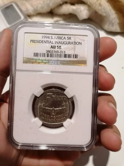 1994 graded R5 coins collection