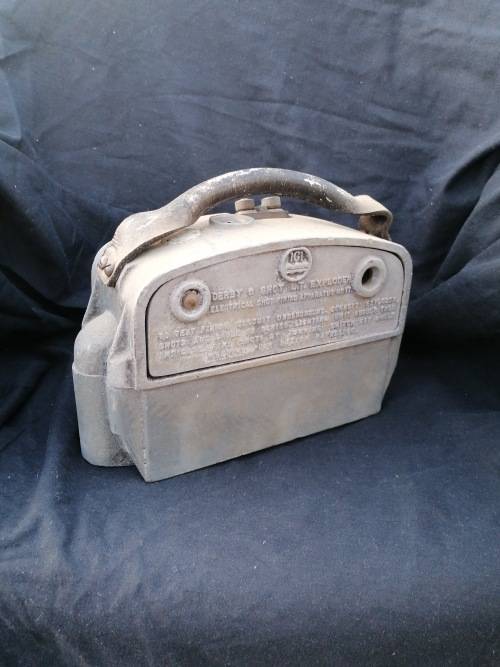ici derby 6 shot exploder mining miners colliery pit memorabilia