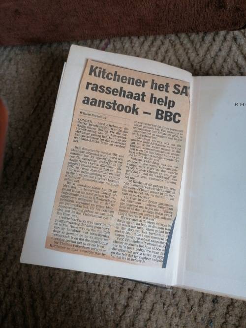 Rhodes  Sarah Gertrude Millin  Published by Chatto and Windus, 1933  News paper glued on first page