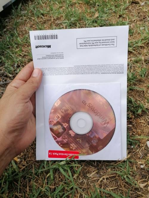 Windows xp home edition cd