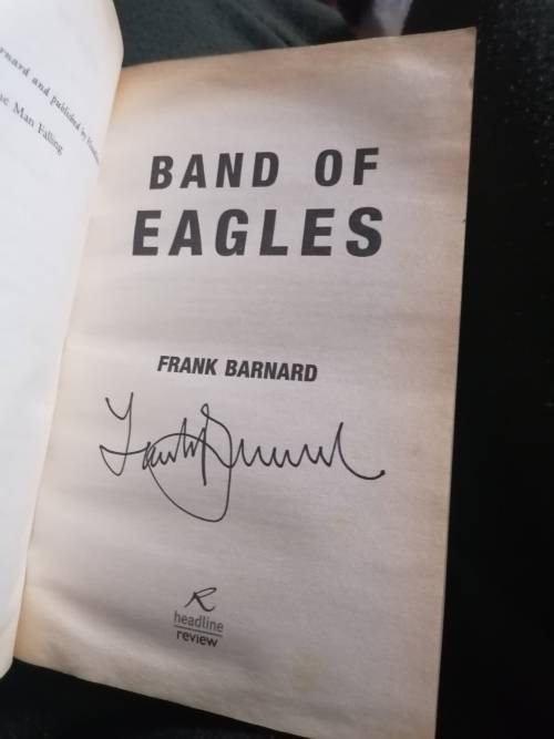 Band of Eagles (World War Two Fighter Pilots) Frank Barnard signed