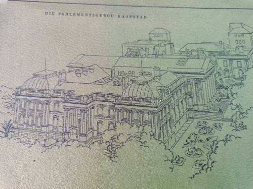 DIE PARLEMENTSGEBOU KAAPSTAD - R.J. McFARLANE, Op las van die speaker gedruk, 1964, 36 bladsye, ex-b