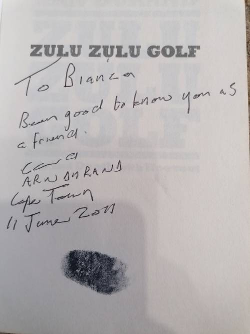 ZULU ZULU GOLF Life and Death with Koevoet - ARN DURAND signed copy