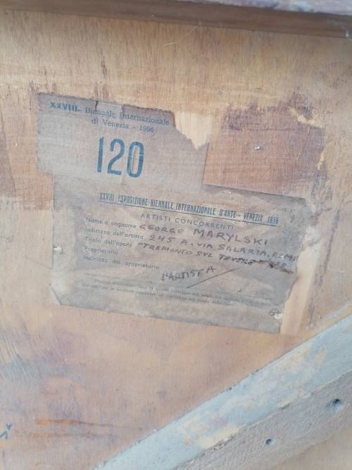 Rare find a original Marylski Jerzy Luszczewski (George) 1955